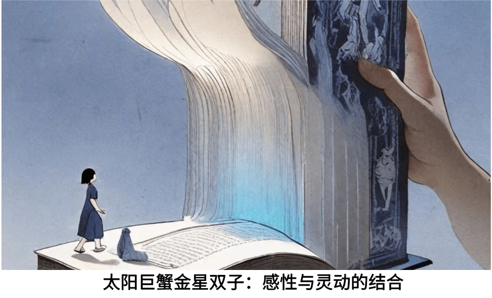 太阳巨蟹金星双子：感性与灵动的结合