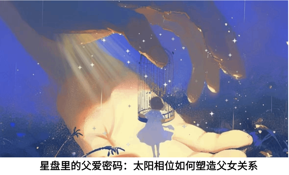 星盘里的父爱密码：太阳相位如何塑造父女关系