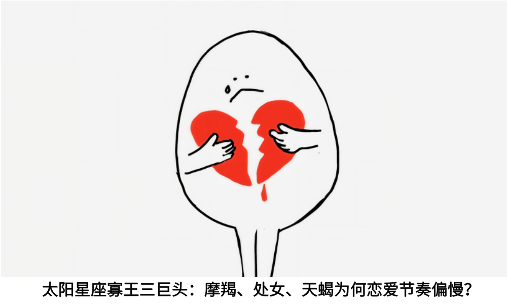 太阳星座寡王三巨头：摩羯、处女、天蝎为何恋爱节奏偏慢？