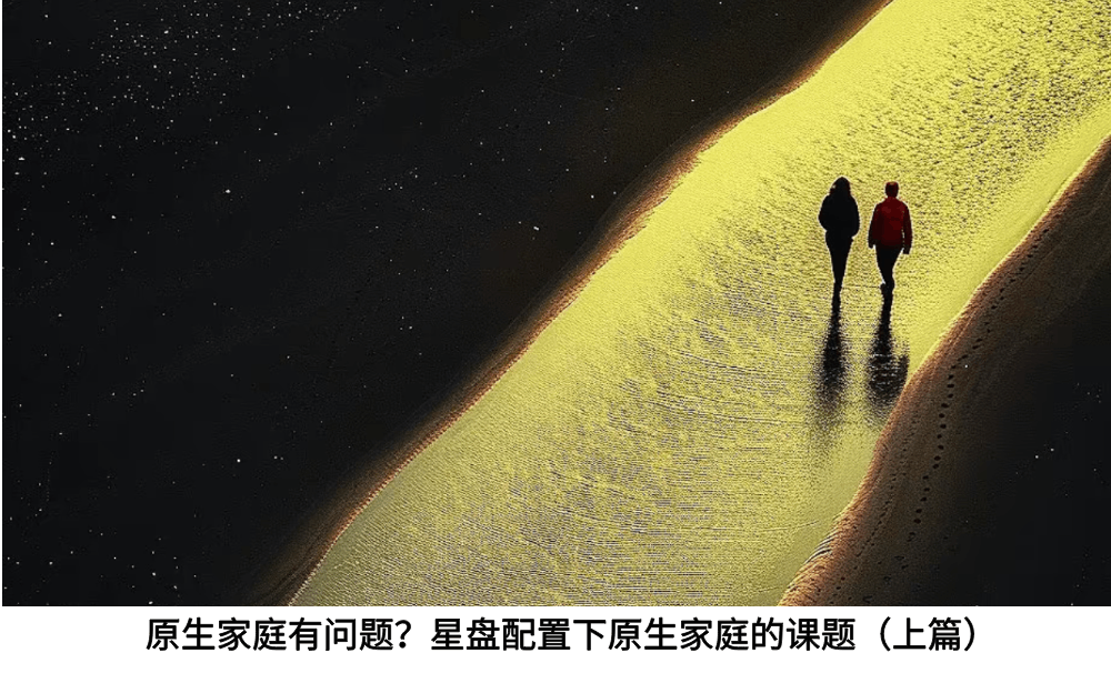 原生家庭有问题？星盘配置下原生家庭的课题（上篇）