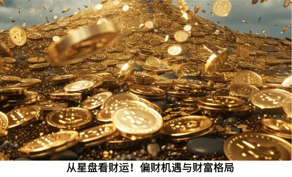 从星盘看财运！偏财机遇与财富格局