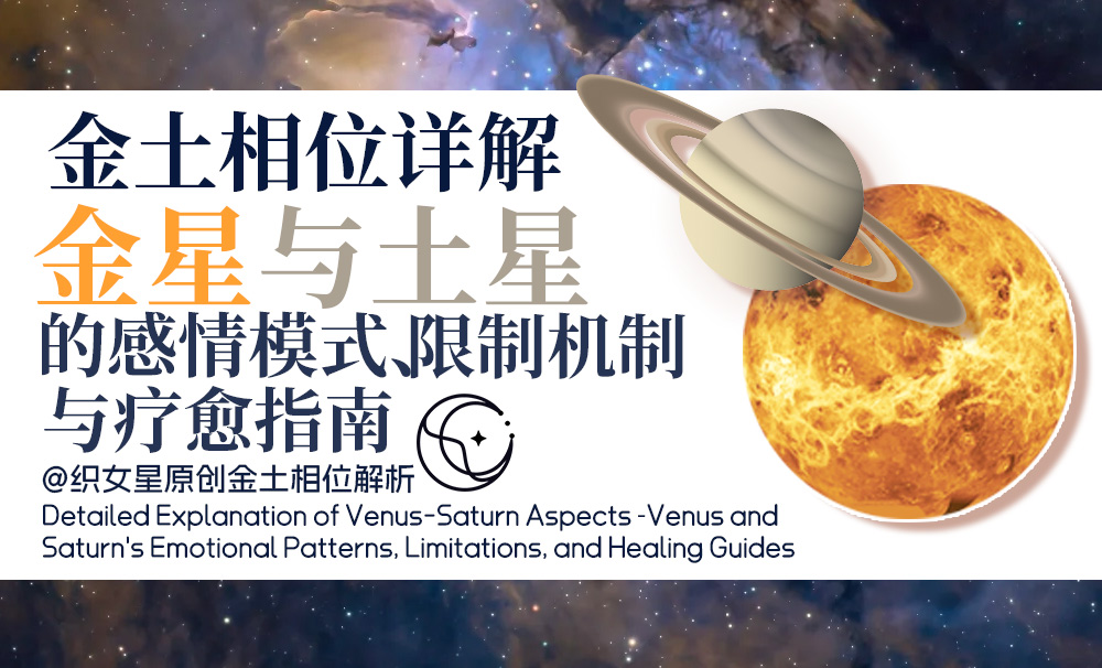 金土相位详解｜金星与土星的感情模式、限制机制与疗愈指南