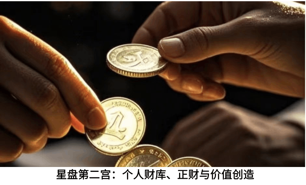 星盘第二宫：个人财库、正财与价值创造