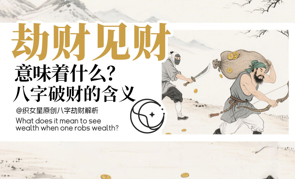 八字里的“劫财见财”