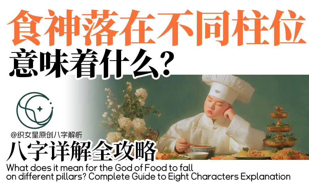 食神落在不同柱位意味着什么