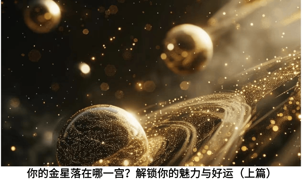 你的金星落在哪一宫？解锁你的魅力与好运（上篇）