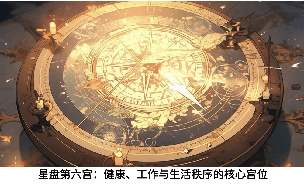 星盘第六宫：健康、工作与生活秩序的核心宫位
