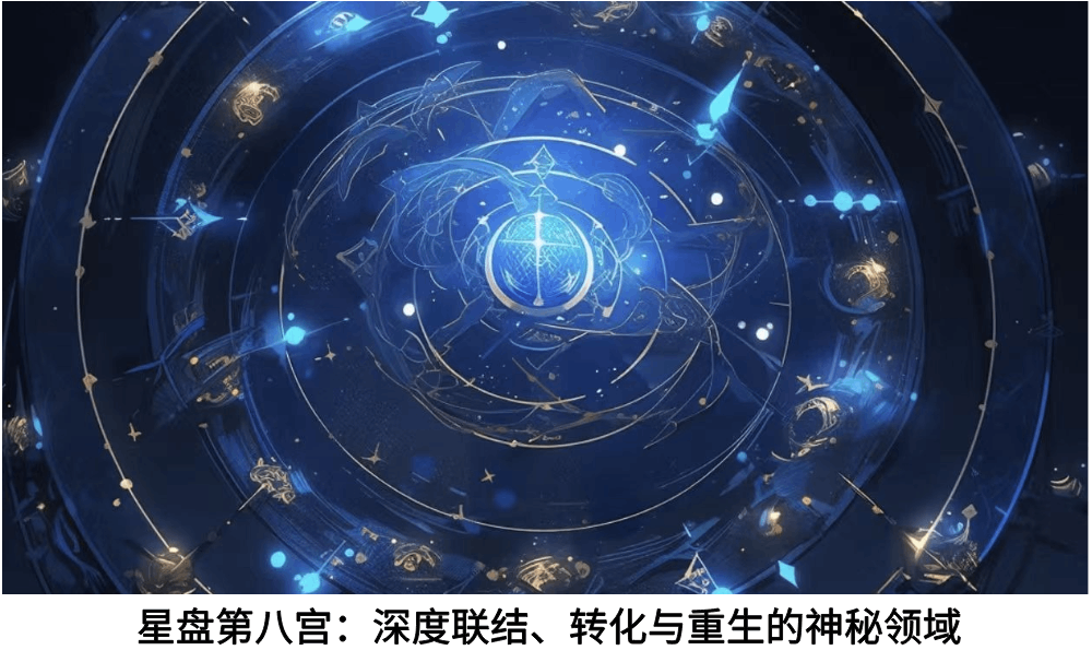 星盘第八宫：深度联结、转化与重生的神秘领域