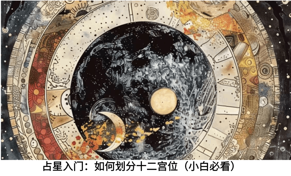 占星入门：如何划分十二宫位（小白必看）