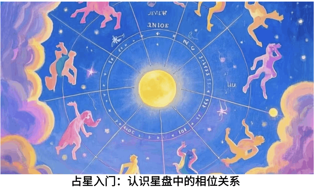 占星入门：认识星盘中的相位关系