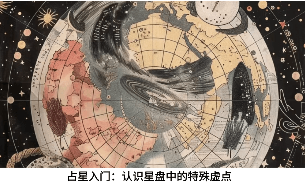 占星入门：认识星盘中的特殊虚点
