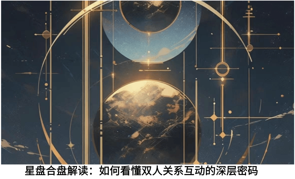 星盘合盘解读：如何看懂双人关系互动的深层密码