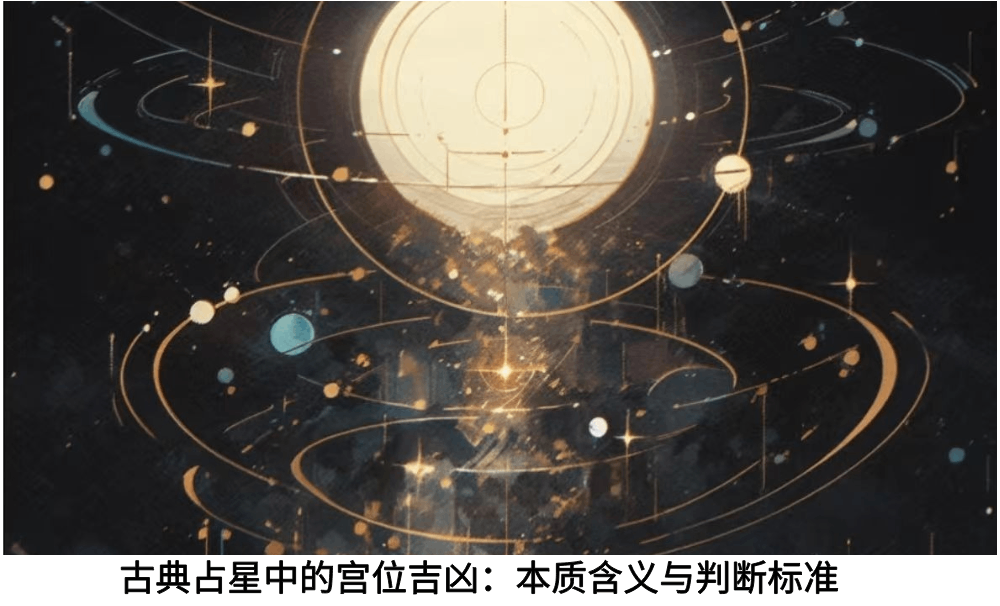 古典占星中的宫位吉凶：本质含义与判断标准