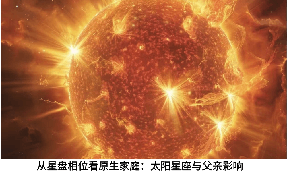 从星盘相位看原生家庭：太阳星座与父亲影响