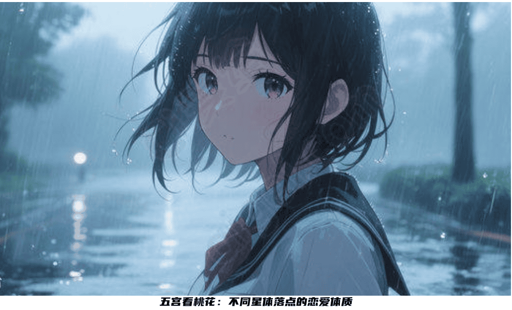 五宫看桃花：不同星体落点的恋爱体质