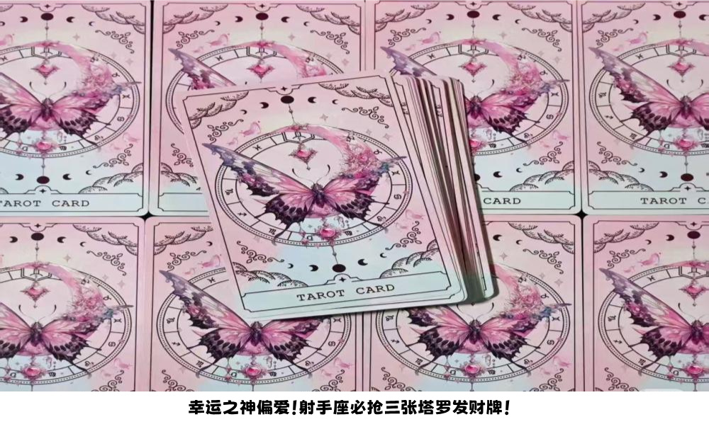 幸运之神偏爱！射手座必抢三张塔罗发财牌！