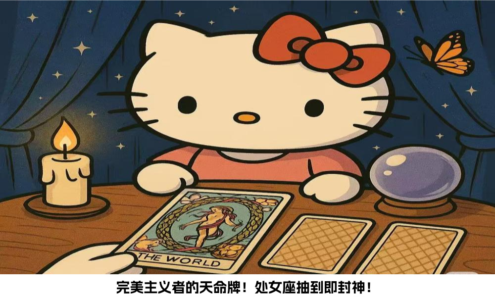 完美主义者的天命牌！处女座抽到即封神！