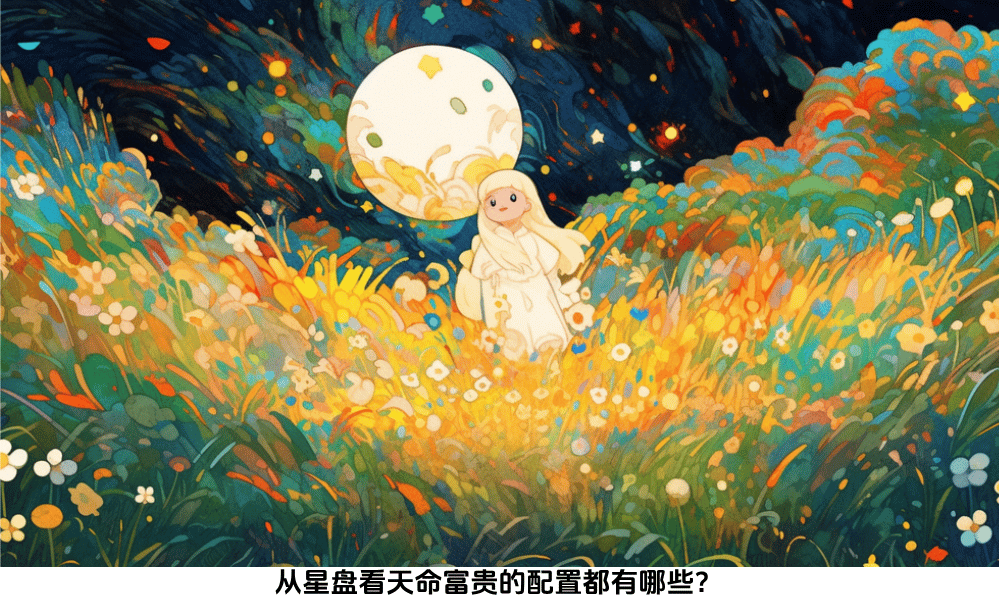 从星盘看天命富贵的配置都有哪些？