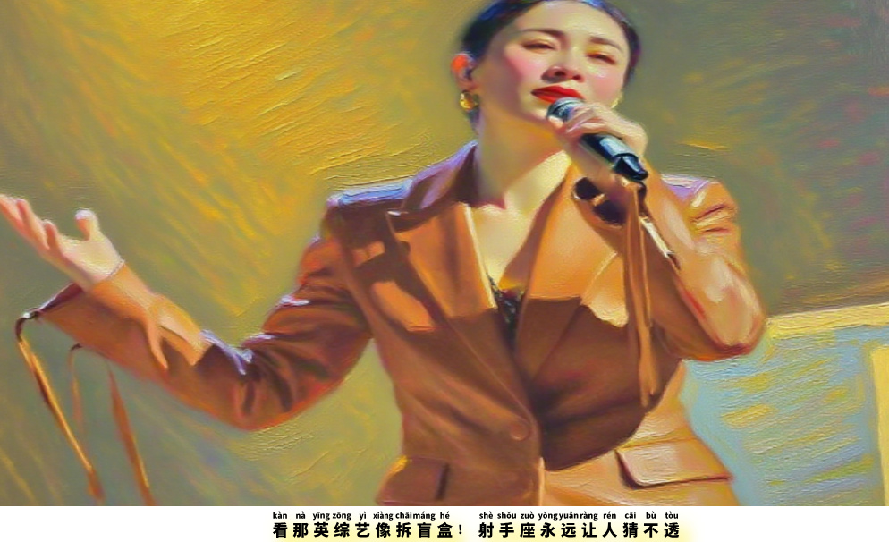 看那英综艺像拆盲盒！射手座永远让人猜不透