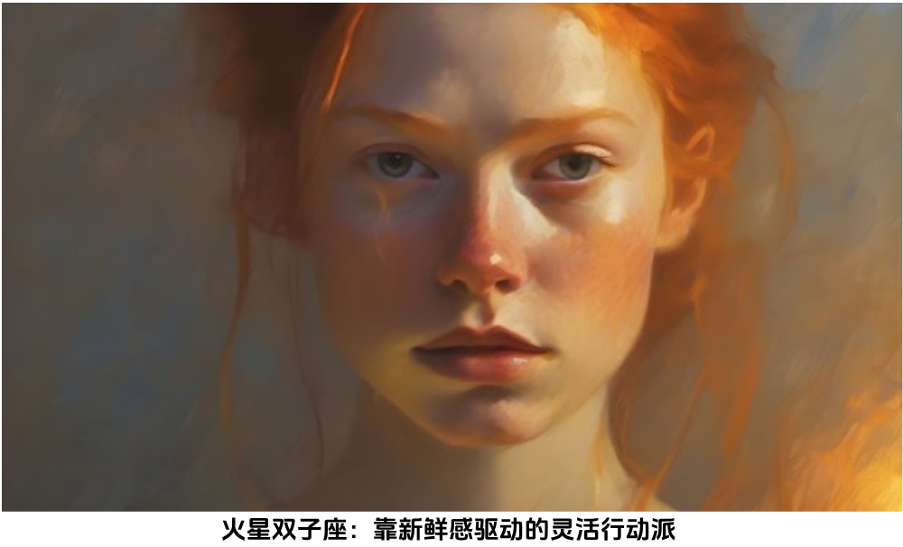 火星双子座：靠新鲜感驱动的灵活行动派