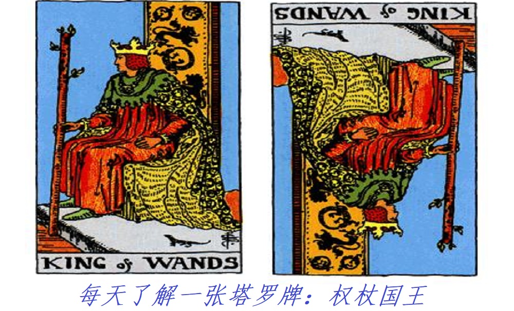 每天了解一张塔罗牌：权杖国王，一位先锋！一位开拓者！