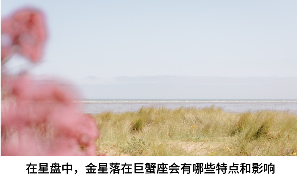 在星盘中，金星落在巨蟹座会有哪些特点和影响