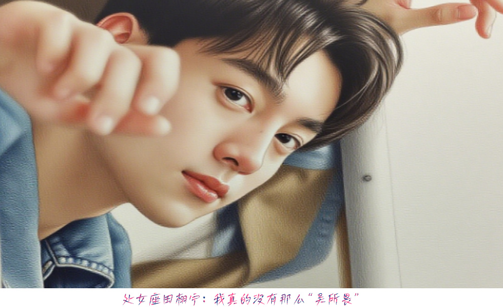处女座田栩宁：我真的没有那么“吴所畏”