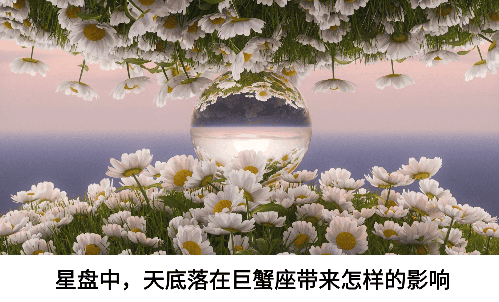 星盘中，天底落在巨蟹座带来怎样的影响
