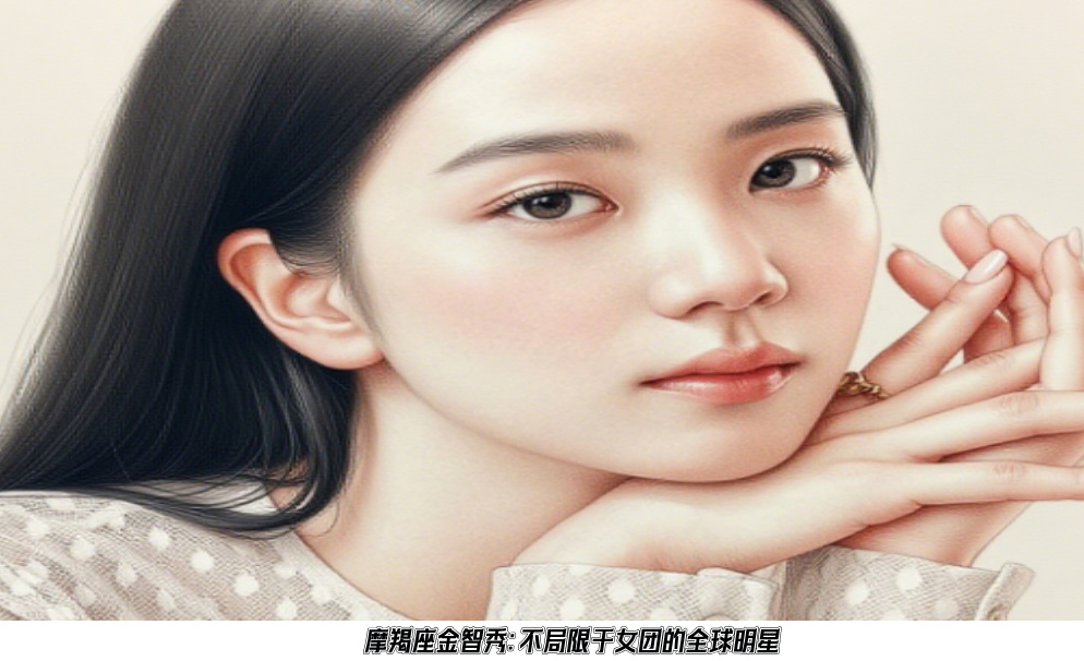 摩羯座金智秀：不局限于女团的全球明星