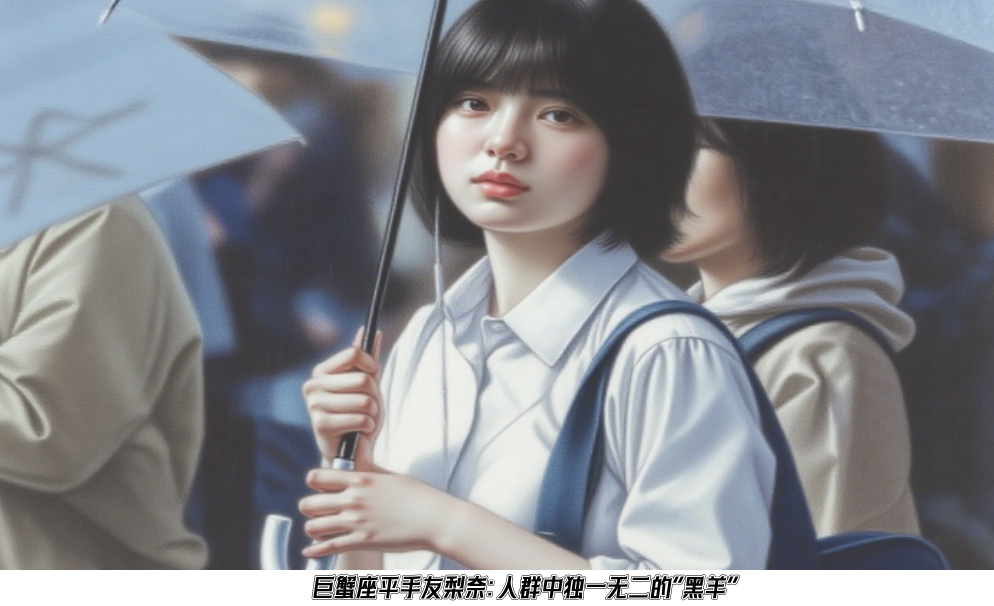 巨蟹座平手友梨奈：人群中独一无二的“黑羊”