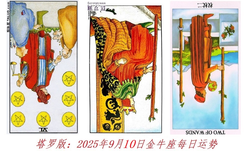 塔罗版：2025年9月10日金牛座每日运势解读