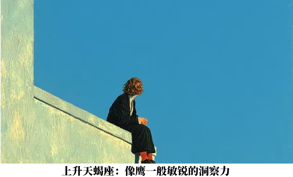 上升天蝎座:像鹰一般敏锐的洞察力