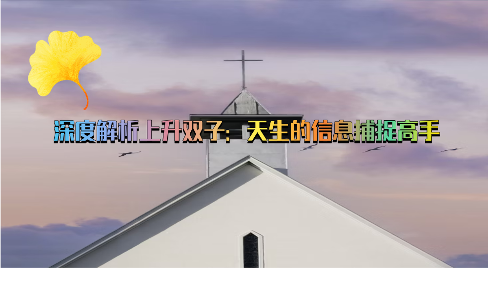 深度解析上升双子：天生的信息捕捉高手