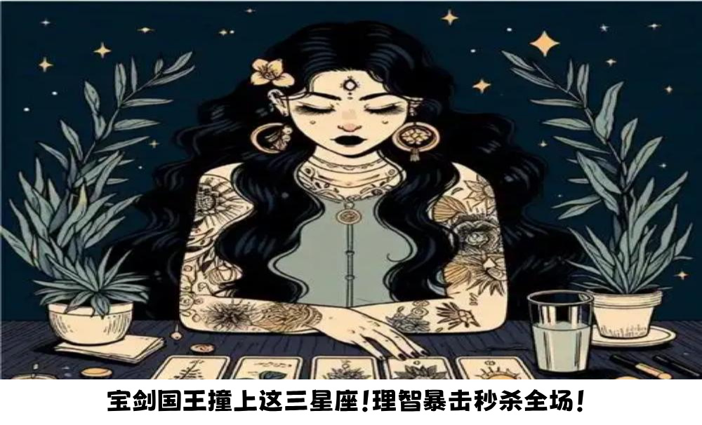宝剑国王撞上这三星座！理智暴击秒杀全场！