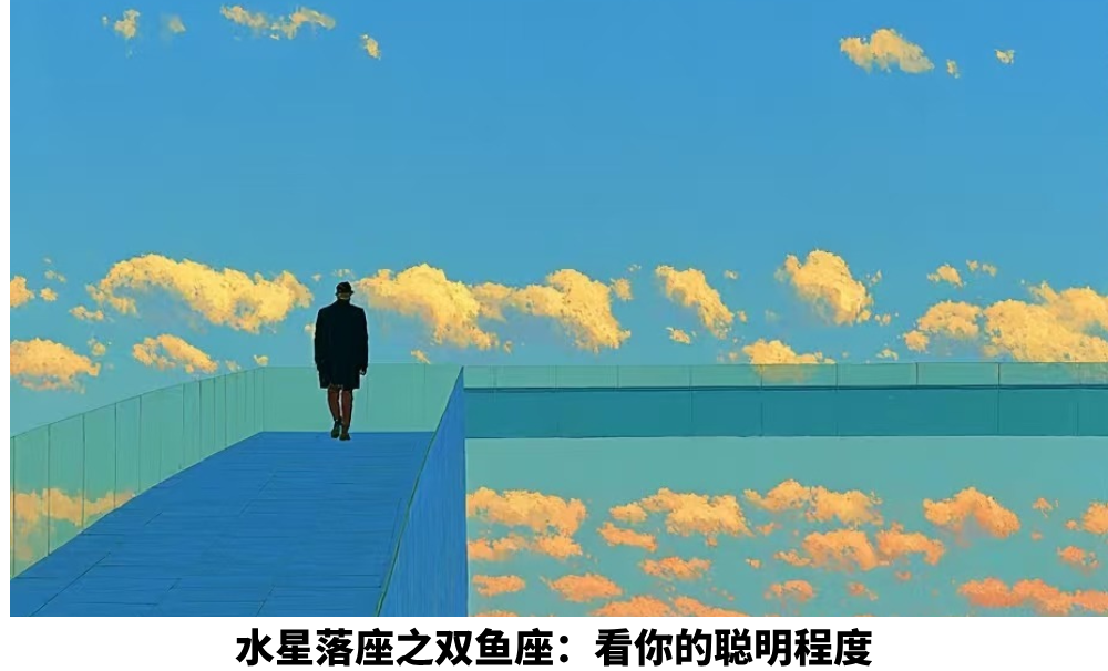 水​星落座之双鱼座：看你的聪明程度