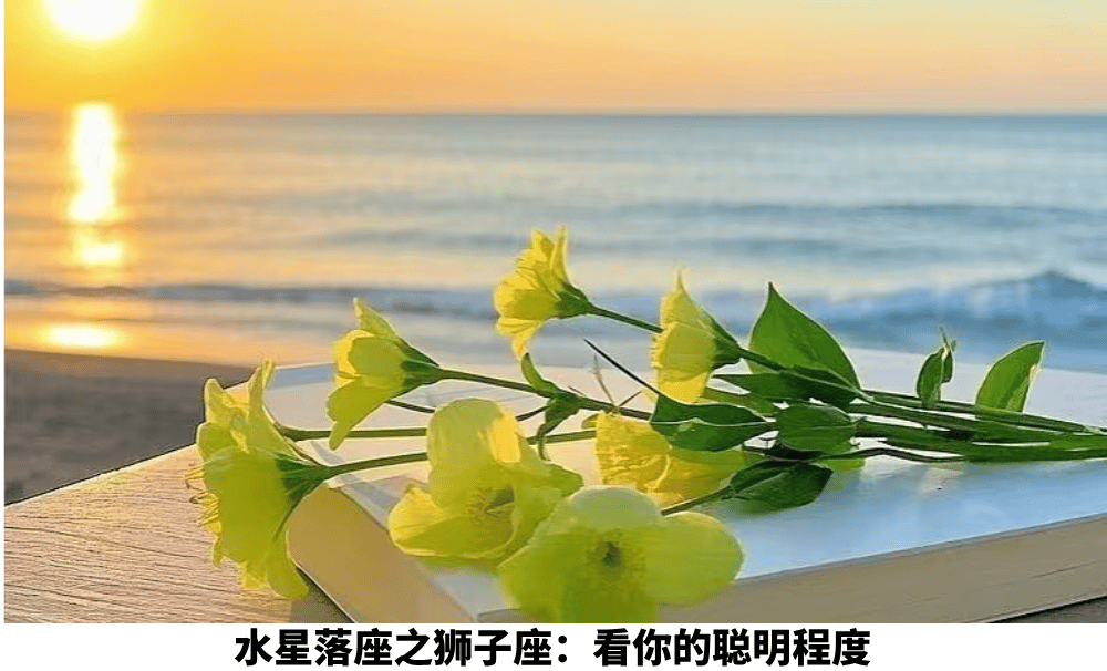 水星落座之狮子座：看你的聪明程度