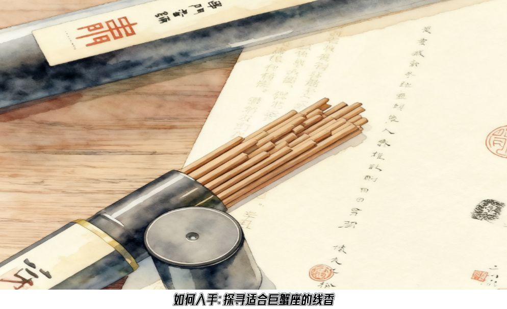 如何入手：探寻适合巨蟹座的线香