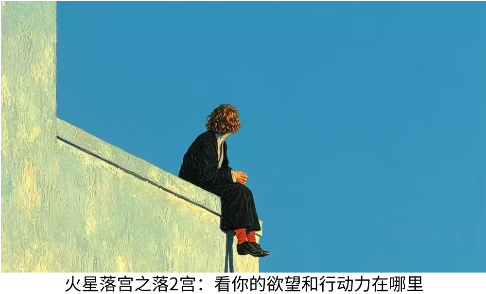 火星落宫之落2宫：看你的欲望和行动力在哪里