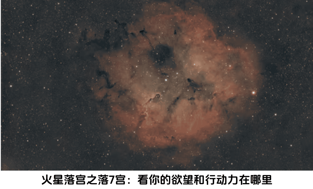 火星落宫之落7宫:看你的欲望和行动力在哪里