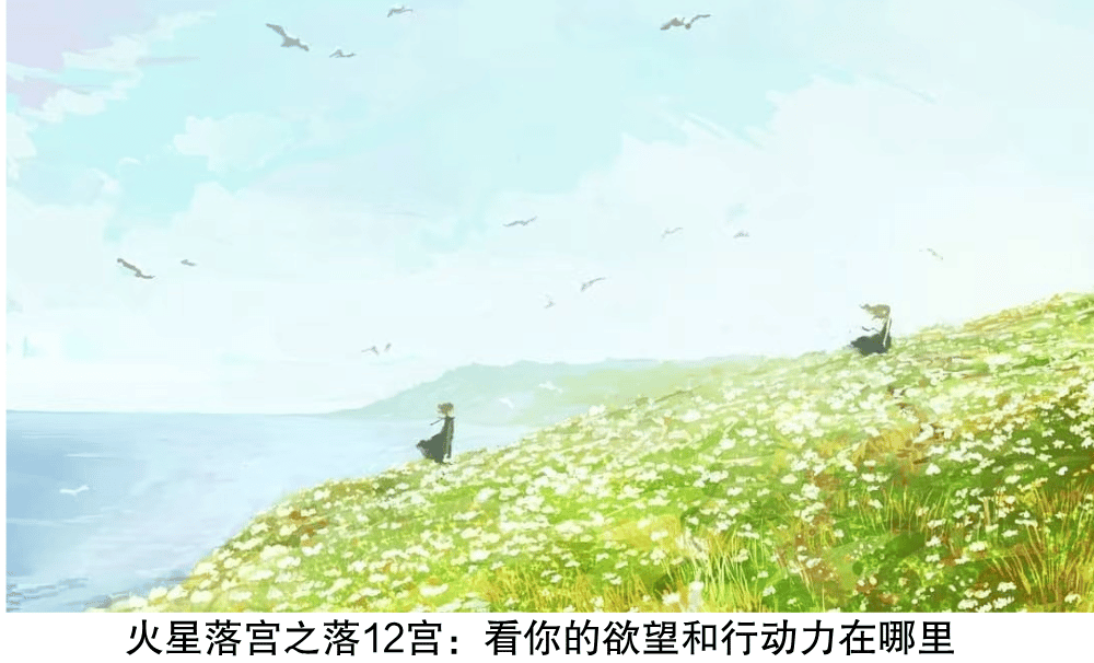 火星落宫之落12宫:看你的欲望和行动力在哪里