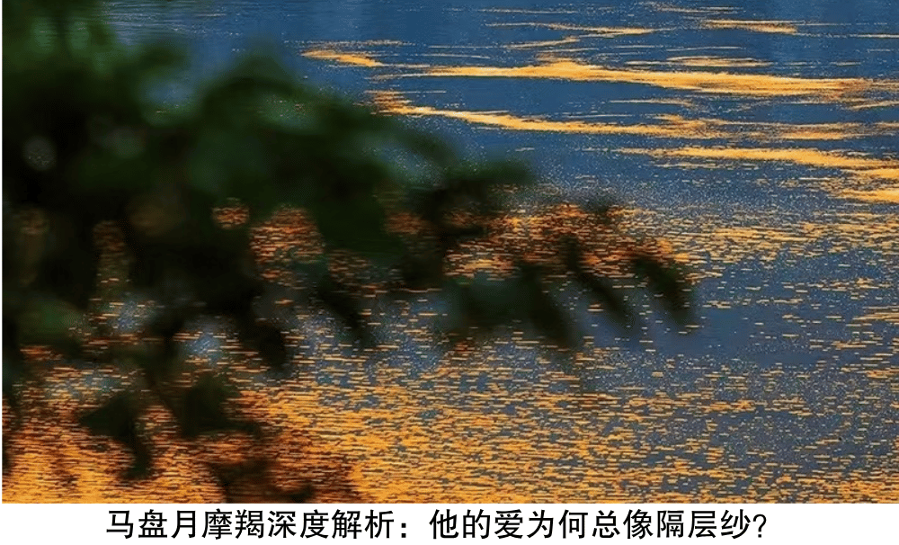 马盘月摩羯深度解析:他的爱为何总像隔层纱?