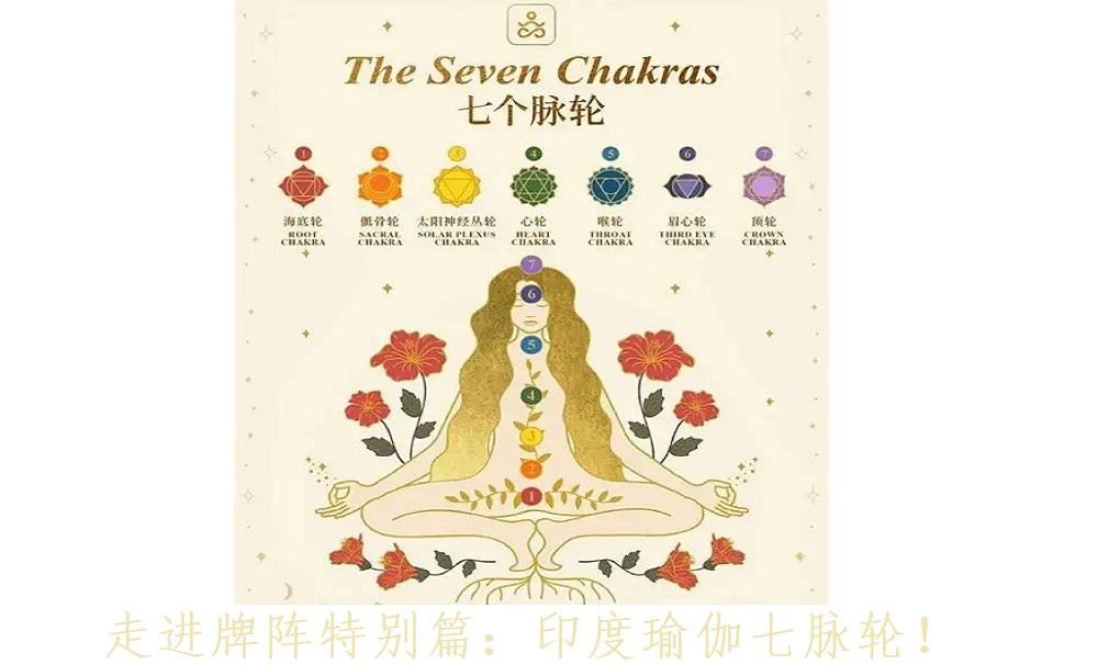 走进牌阵特别篇：印度瑜伽七脉轮（上）！