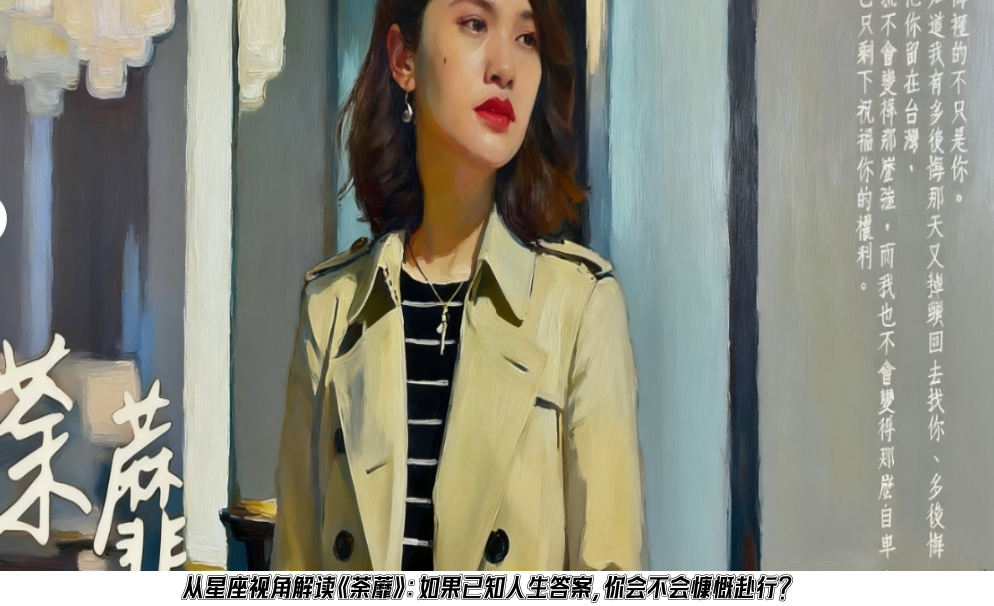 从星座视角解读《荼蘼》：如果已知人生答案，你会不会慷慨赴行?