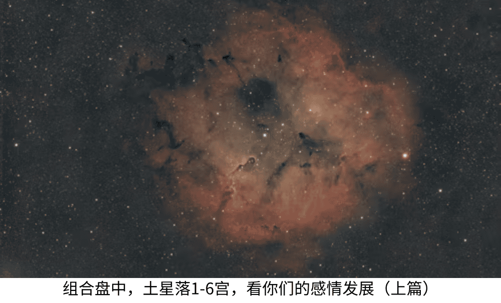 组合盘中,土星落1-6宫,看你们的感情发展(上篇)