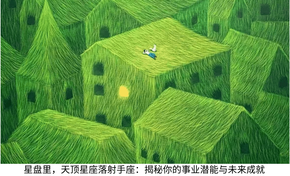 星盘里，天顶星座落射手座：揭秘你的事业潜能与未来成就