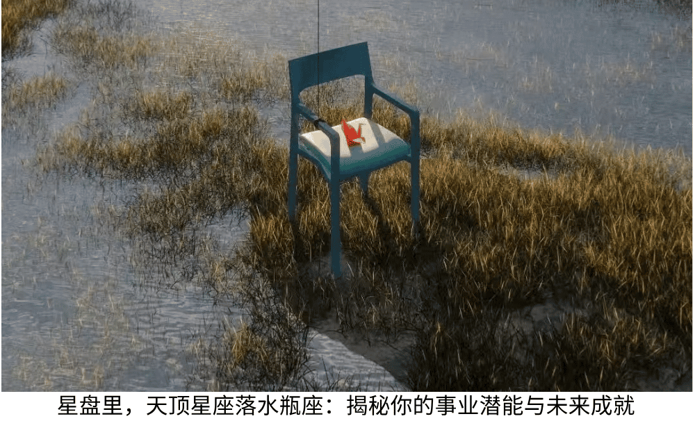 星盘里，天顶星座落水瓶座：揭秘你的事业潜能与未来成就