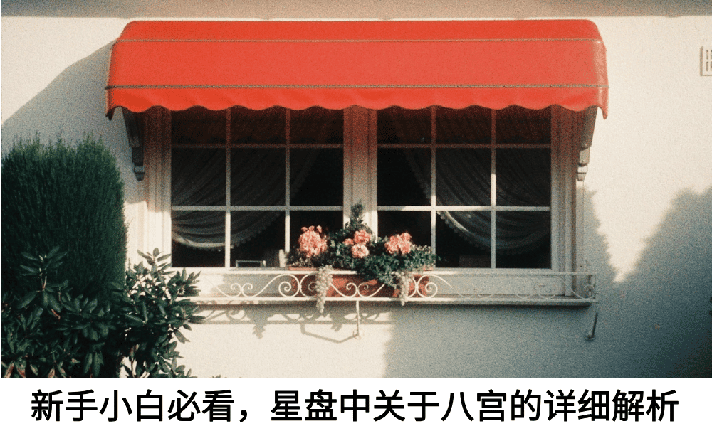 新手小白必看，星盘中关于八宫的详细解析