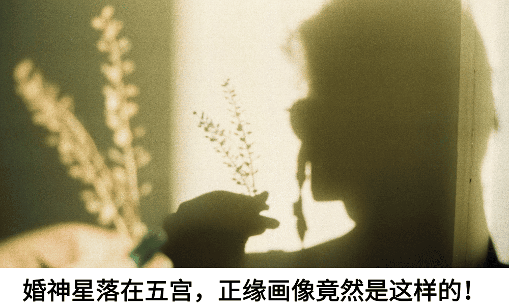 婚神星落在五宫,正缘画像竟然是这样的!