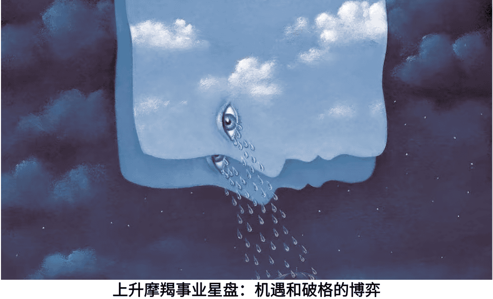 上升摩羯事业星盘:机遇和破格的博弈