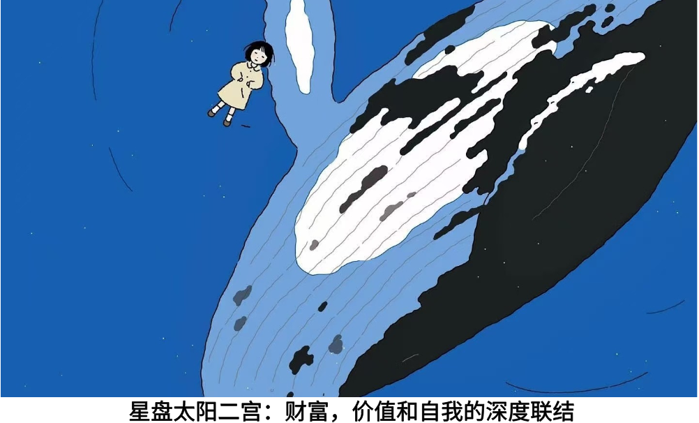 星盘太阳二宫：财富，价值和自我的深度联结